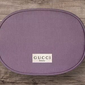 NWT- Gucci Beauty Purple Cosmetics Case